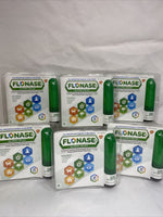 (6) Flonase Allergy Relief Nasal 6x 120 = 720 Metered Spray Non-Drowsy 7/21 P144