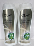 (2) Olay Cleansing Infusion Hydrating Glow Body Wash (Deep Sea Kelp) 22oz