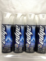 (4) Edge Men's Cleansing Shave Gel Hydro 7 Ounce