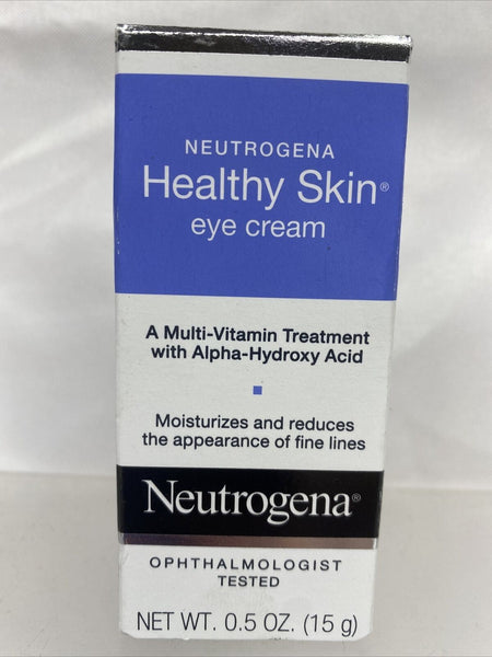 Neutrogena HEALTHY multi-vitamin EYE CREME .5oz Alpha-Hydroxy Acid