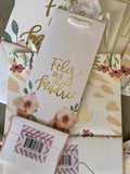 (100) Mother's Day Gift Bags & Wine Bottle Spanish Assorted Bulk Lot Feliz Madre