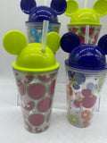 Mickey Mouse Tumbler Cup Travel Mug Water Bottle kids Refill 16oz YOU CHOOSE