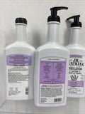 (3) J.R. Watkins Daily Moisturizing Body Lotion Lavender 18 fl oz