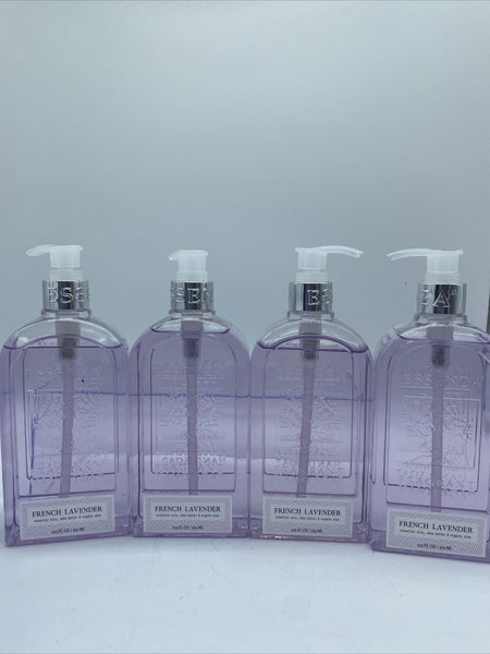 (4) Essenza Luxury Hand Soap French Lavender 12.5 fl oz