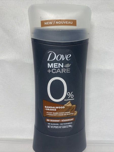 Dove Men+Care Refreshing Sandalwood + Citrus Plant Based Deodorant 0% Aluminum