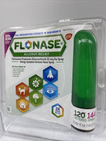 (2) Flonase Allergy Relief Nasal 2x 144 Metered Spray 288 Non-Drowsy .62oz 9/21