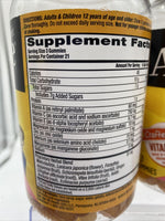 (3) Airborne Vitamin C Gummies, Assorted Fruit, 750mg, 63Ct 10/21