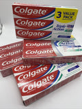(12) Colgate Triple Action￼ Original Mint Toothpaste 6oz Per Tube 4xValue Pack