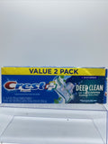 Crest complete plus + deep clean effervescent mint Toothpaste ￼5.4oz 10/23