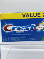 Crest complete plus + deep clean effervescent mint Toothpaste ￼5.4oz 10/23