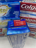 (12) Colgate Total SF Toothpaste Daily Repair Gum Teeth whiten Tarter 3.4oz 8/22