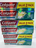 (6) Colgate Total Advanced Fresh + Whitening Toothpaste Gel Value 6x 5.1oz. 2022