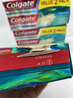(6) Colgate Total Advanced Fresh + Whitening Toothpaste Gel Value 6x 5.1oz. 2022