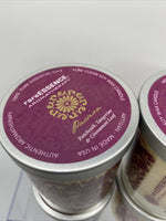(4) Rare Essence Essential Oil Spa Candle"Passion" Patchouli Tangerine 6oz