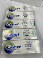 (5) Crest Pro-Health Gum and Breath Purify Toothpaste Fresh Mint 4.1 oz  2/22
