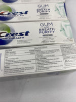 (5) Crest Pro-Health Gum and Breath Purify Toothpaste Fresh Mint 4.1 oz  2/22