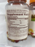 (2) Sundown Vitamin D3 Gummies 150 ct 50 mcg 2000 IU serving Non-GMO 7/22