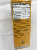 Airborne Immune Support Supplement + Zinc - 32 Orange Chewable Tablets 11/2022