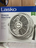Lasko 508 10" Air Circulator Wind Machine Floor Fan 2 Speeds White 360 Pivoting