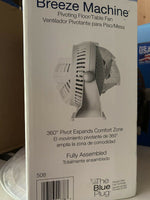 Lasko 508 10" Air Circulator Wind Machine Floor Fan 2 Speeds White 360 Pivoting