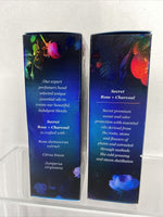 (2) Secret Antiperspirant Deodorant Pure Essential Oils Rose Charcoal 9/21