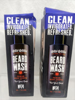 (2) Wild Willies   Beard Wash   PREMIUM BEARD SHAMPOO 4 Ounce L