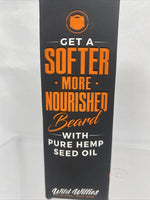 Wild Willies Hemp Beard Elixir Hemp Seed Oil Wild Vanilla Spice 1 Fl Oz