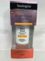 (2) Neutrogena Bright Boost Face Moisturizer Sunscreen SPF 30 - 1.0 oz 10/21