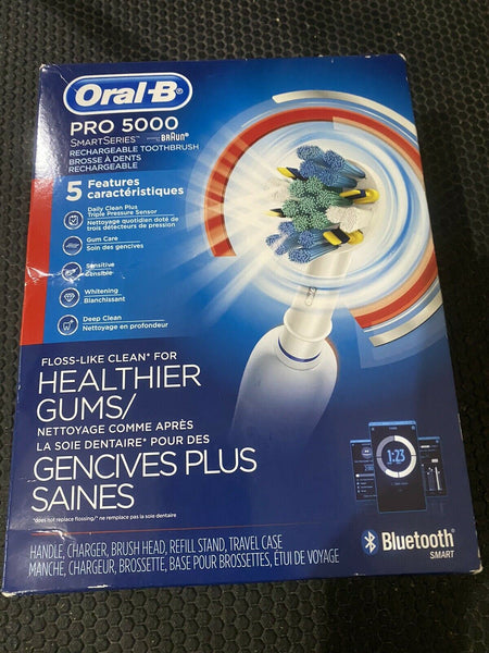 Oral-B Smart  5000 Superior Clean Rechargeable Electric Toothbrush Bluetooth