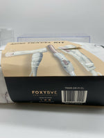 NEW FOXYBAE Blow Dryer Curling Iron Flat Iron  3pc Travel Set ROSE GOLD Pink