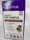 New Chapter Zinc Food Complex Tablets Immune beauty nails ￼60 Ct 12/23