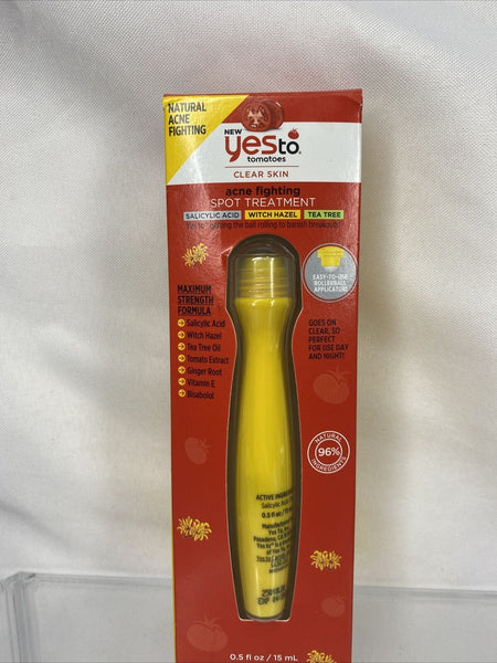 yes to tomatoes clear Blemish Fighting Spot Treatment Witch Hazel Tea Tree 4/22