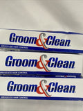 (3) Groom And Clean Greaseless Hair Control 4.5 oz. Gel Hold￼