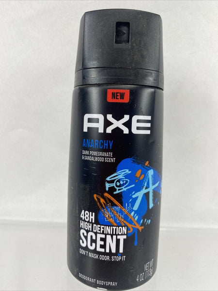 AXE Anarchy￼￼ Pomegranate Sandalwood ￼48hr Definition Deodorant Body Spray 4oz