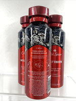 (3) Old Spice WOLFTHORN Aluminum Free Body Spray Refresh Mandarin Orange ￼5.1oz
