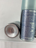 (4) Women Degree Motion Sense Ultra Clear Dry Spray Black + White 1 oz. Ea