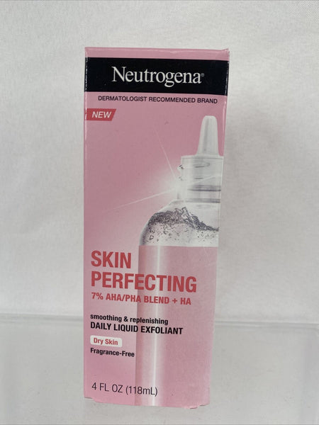 Neutrogena Face Perfecting Exfoliating Serum Dry Hyaluronic Acid Smooth ￼￼4oz