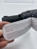 Black White Polka Dot SkyTech FOLDING UMBRELLA RT-852 RAINTECH Automatic Mini