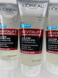 (4) L'Oreal Revitalift Derm Intensives 3.5% Glycolic Acid Cleansing Gel 6.7oz