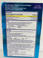 Alka-Seltzer Plus Powermax Max Strength Cough Mucus Congestion 24 gels  12/21