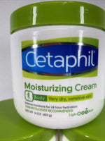 (3) Cetaphil Moisturizing Creme￼ Body & Face Rich Intense Hydration 16oz