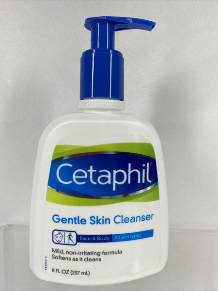 Cetaphil GENTLE Face & Body Cleanser MILD all Types Moisturizing ￼ 8oz