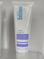 Bliss Pore Patrol Daily Warming Facial Scrub Black Volcanic Sand 4 oz