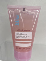Bliss Jelly Glow Peel Gentle Exfoliator with Fruit Enzymes Scrub 4oz