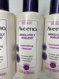 (4) Aveeno Absolutely Ageless Nourishing Cleanser Blackberry 5.2oz COMBINE SHIP