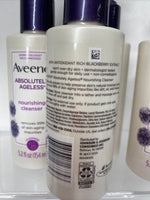 (4) Aveeno Absolutely Ageless Nourishing Cleanser Blackberry 5.2oz COMBINE SHIP