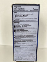 Afrin No Drip Night Nasal Pump Mist Soothing Chamomile Scent Allegry .5oz 7/22