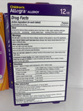 (2) Children's Allegra Allergy Disintegrating Tablets Antihistamine Orange 12ct