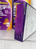 (2) Children's Allegra Allergy Disintegrating Tablets Antihistamine Orange 12ct
