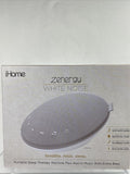 iHome Sleep Therapy Sound Machine White Noise Portable Zenergy Xtra Bass Timer
